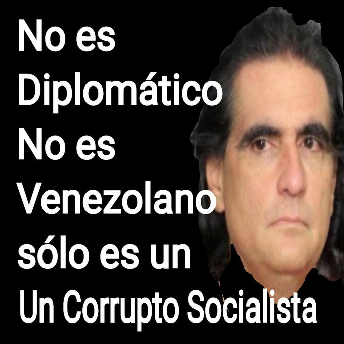 #AlexSaab NO ES DIPLÓMATICO, ES UN DELINCUENTE QUE SE RIBO LOS RECURSOS DE LOS VENEZOLANOS!

#EnTiraníaNoSeVota
➽ se BOTA primero al TIRANO‼️
En 🇻🇪#Venezuela
🔰
⇉el voto NO existe🚫
🚫No elige
⇉NO castiga!