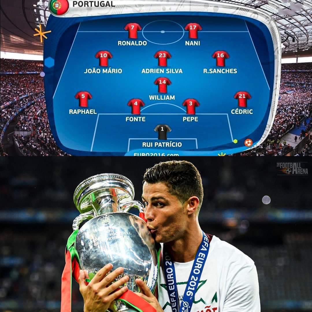How did Cristiano Ronaldo carry this Portugal team to the Euro 2016 Title...

💜