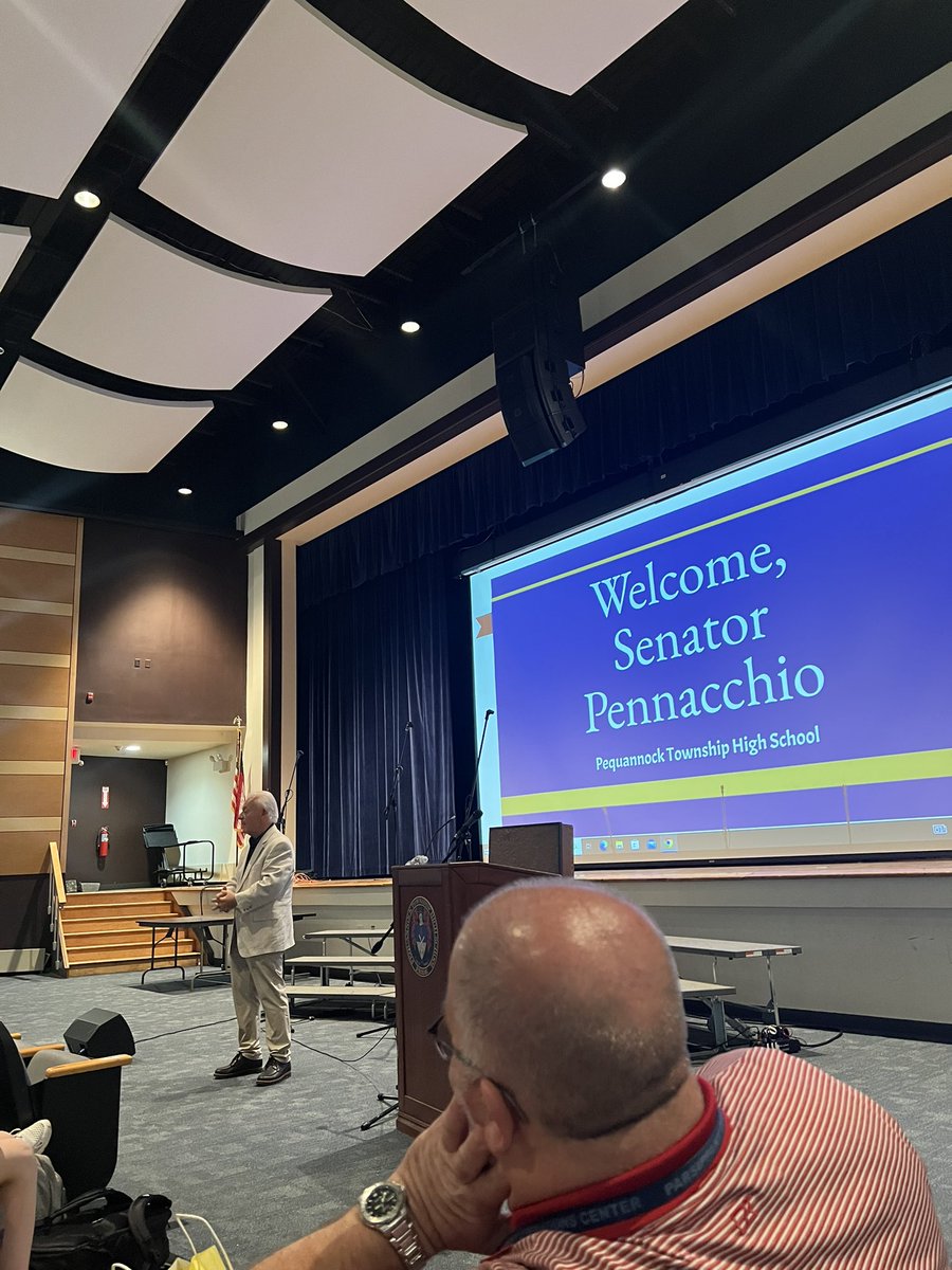 Today @pthsnation welcomes Senator @joepennacchio ! Thank yo so much for sharing your insight to politics in nNew Jersey! Our AP Gov students were able to ask questions and engage with one of their representatives! @GovMurphy @MrsJCohen20 @MichaelPortas @panthertownNJ