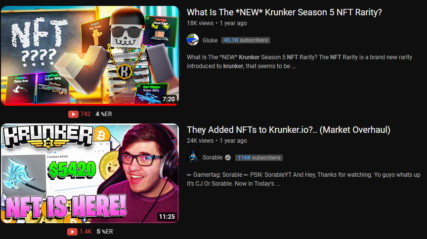 SpikeCollects's tweet image. Does anyone know if #krunker is going to further implement NFTs into the game?