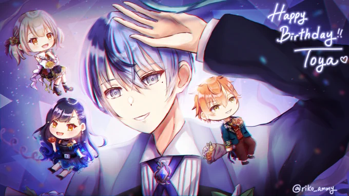 冬弥お誕生日おめでとう  これからも大好きです!! #prsk_FA #青柳冬弥誕生祭2023