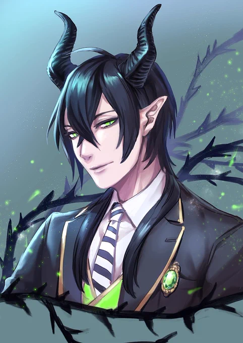 恐らく初描きの半分うろ覚え🐉寮 