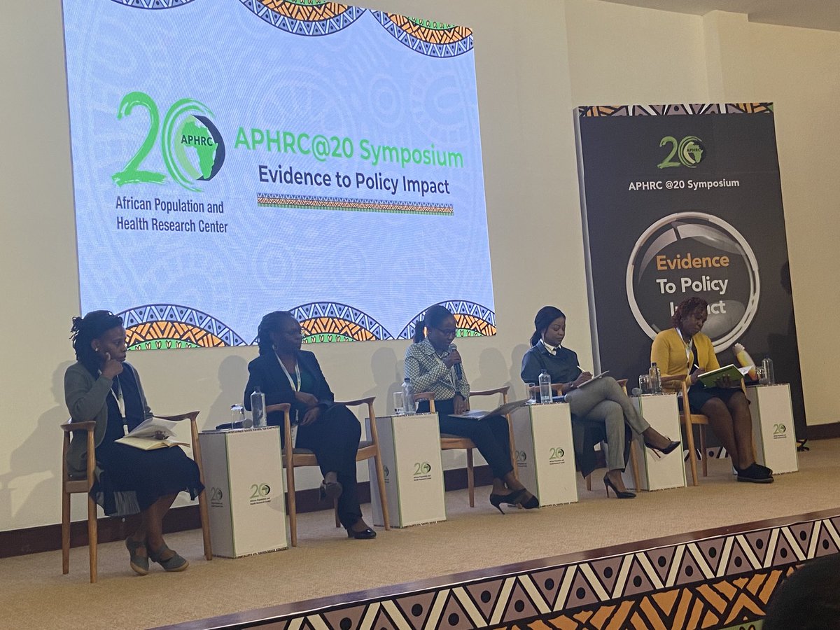 ⁦@aphrc⁩ celebrating 20 years of excellence, impact, and positioning Africa for sustained growth and development! Well done for all the great job you are doing! #Iamaphrc