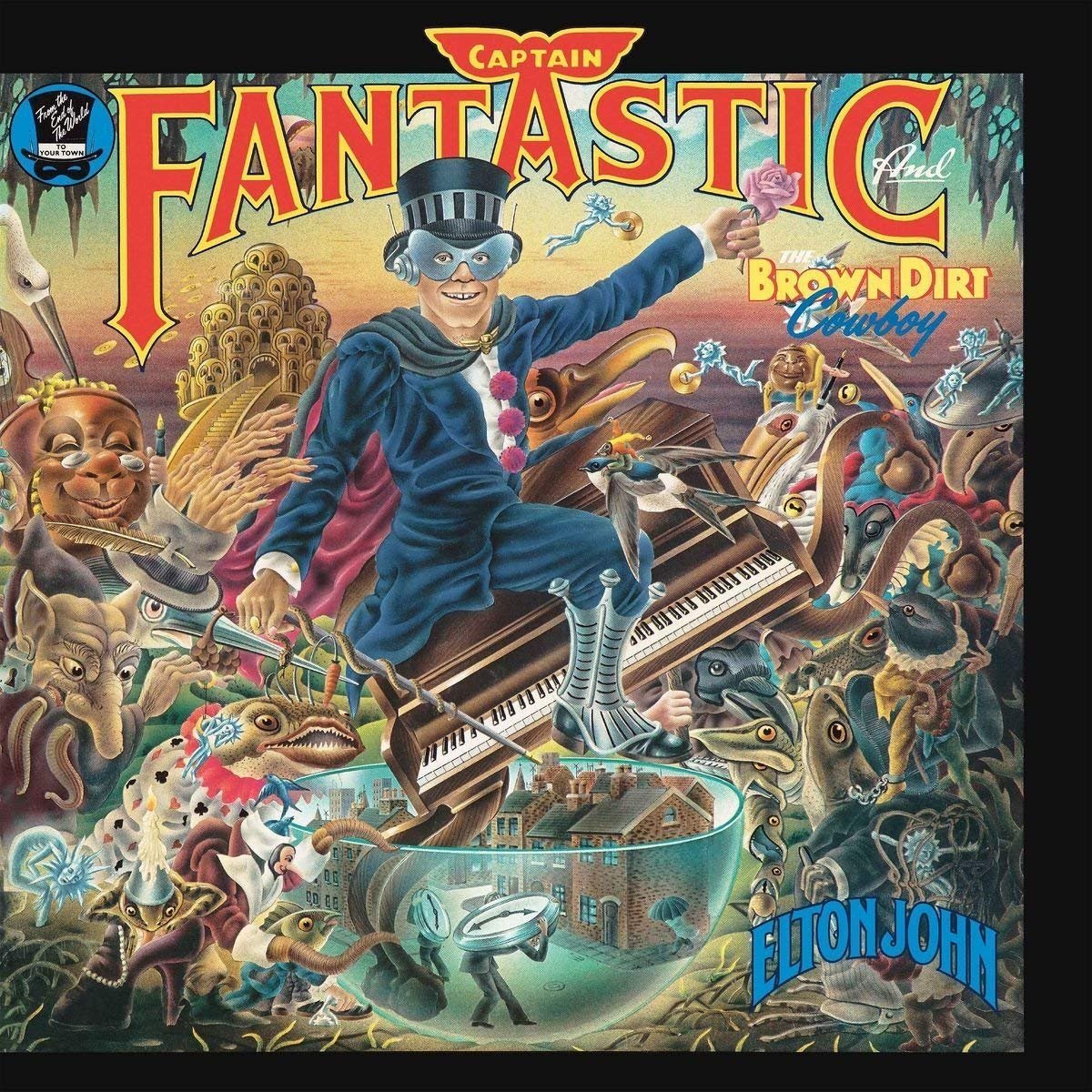 bjakovina's tweet photo. Today in Music History, MAY 23, 1975 and one of my all-time favorites from my favorite artist, Elton John's CAPTAIN FANATSTIC AND THE BROWN DIRT COWBOY. #legendaryalbum #classicrock #EltonJohn This album was certified gold 2 weeks before it went on sale. https://t.co/hlO8gglCMW