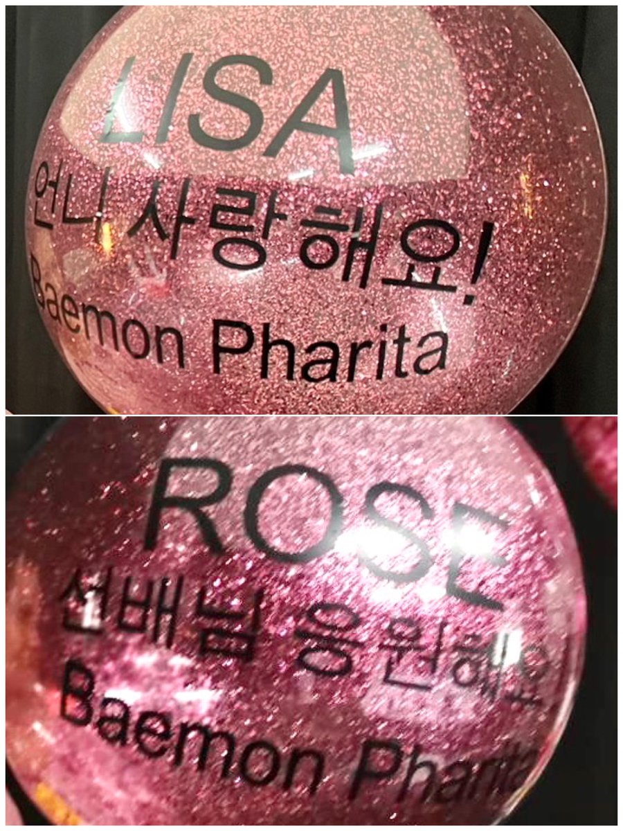 ForeverRoseanne's tweet photo. BABYMONSTER's #PHARITA sent Rosé &amp; lisa a balloon bouquet for blackpink concert in Bangkok . 

She's the one who sang gone during evaluation along with ahyeon &amp; asa. 

#ROSÉ #로제 https://t.co/RgWfYc4RH9