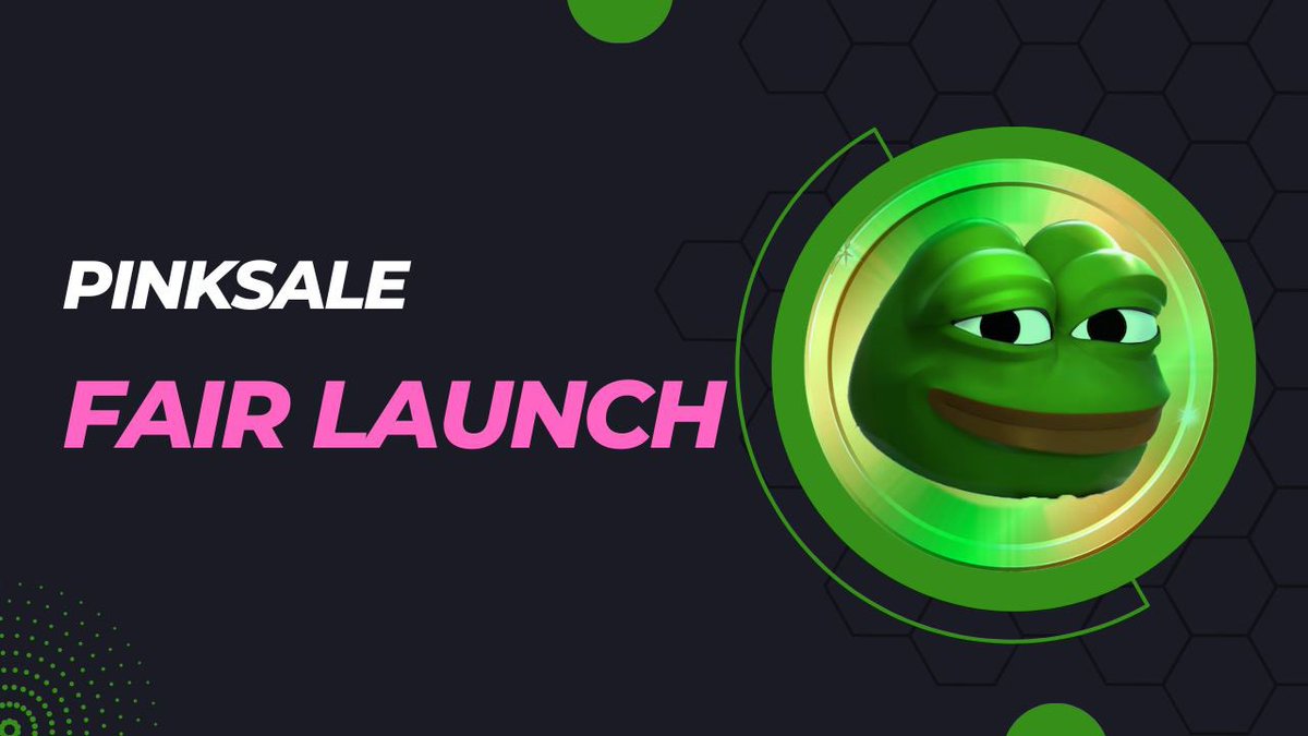 Crypto Miners (@cryptominers_co) on Twitter photo 🔜 🐸 <a href="/PepeDeFiAI/">PepeDeFiAI</a> - $PepeDeFiAI | Presale - PinkSale | KYC - AUDIT - SAFU - DOXX
PepeDeFiAI is a revolutionary project at the intersection of meme culture and decentralized finance (DeFi).
⚡️ Presale - pinksale.finance/launchpad/0x76… #DYOR(PROMO)
✨Softcap : 40 BNB
✨CMC & Avedex 🔜 🐸 <a href="/PepeDeFiAI/">PepeDeFiAI</a> - $PepeDeFiAI | Presale - PinkSale | KYC - AUDIT - SAFU - DOXX
PepeDeFiAI is a revolutionary project at the intersection of meme culture and decentralized finance (DeFi).
⚡️ Presale - pinksale.finance/launchpad/0x76… #DYOR(PROMO)
✨Softcap : 40 BNB
✨CMC & Avedex