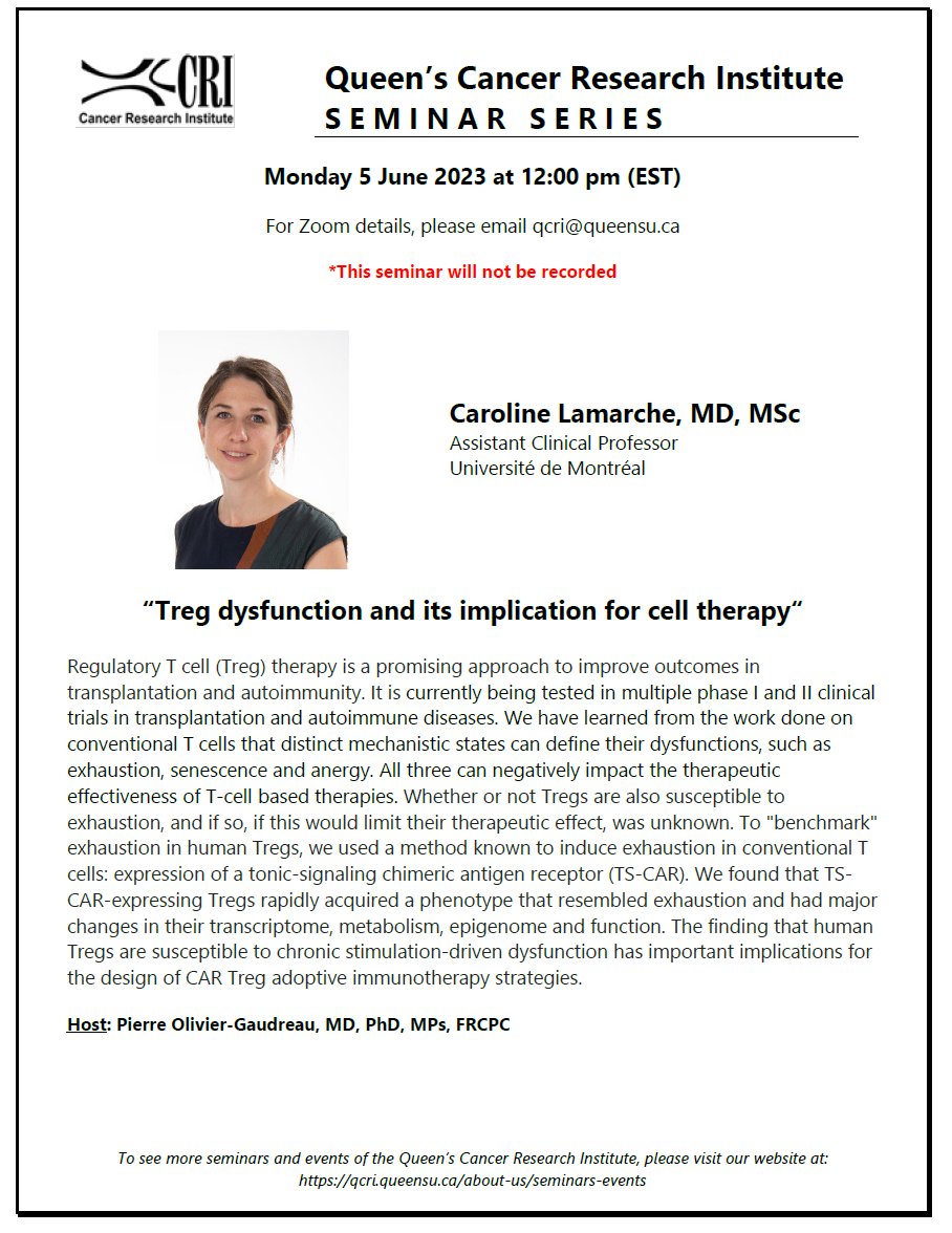 Sinclair Cancer Research Institute tweet media