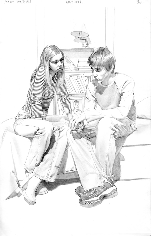 RT @mayday_stan95: Mary Jane and Peter, by Mike Mayhew. 

From 