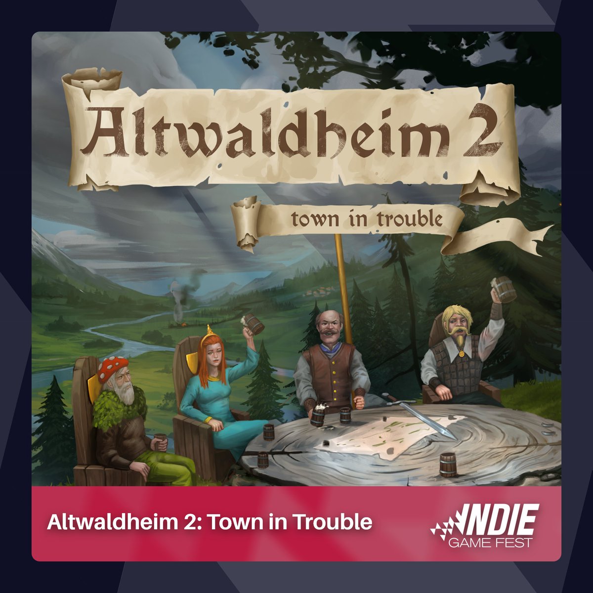 INDIEHubNetwork's tweet photo. Here are the last #indiegames for #IndieGameFest2023 can announce.

"Thief of Smiles" by @irox_games
"Altwaldheim 2: Town in Trouble" by @ascendancy_dev
"IDUN" by @runtimegames

#indiedev #gamedev #indiestudio #cologne #2dpuzzle #roguelike #citybuilder #realtimestrategy https://t.co/aWqU3vvVNn