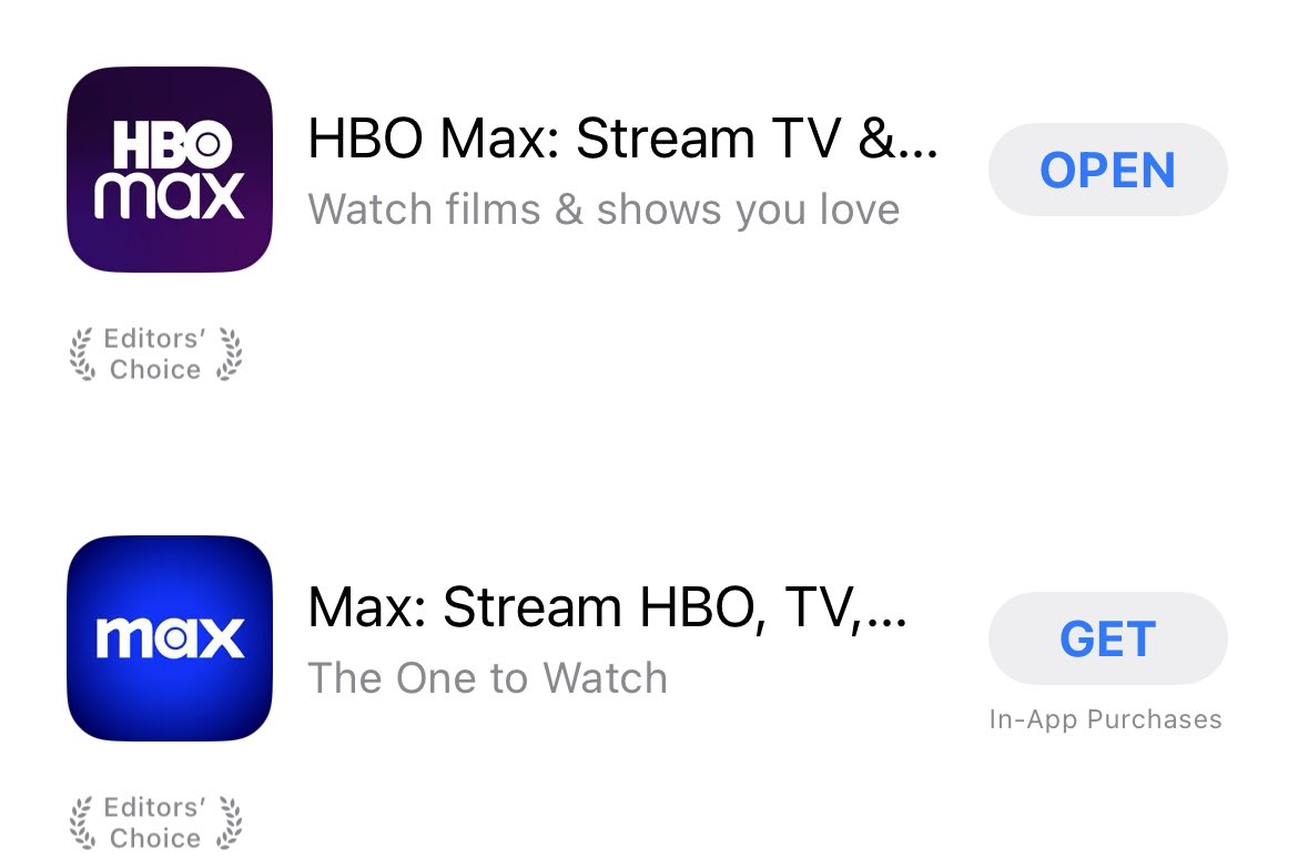 MaxRebosRoadie's tweet photo. it’s a separate app?!?! https://t.co/Y0LxmoHiSf