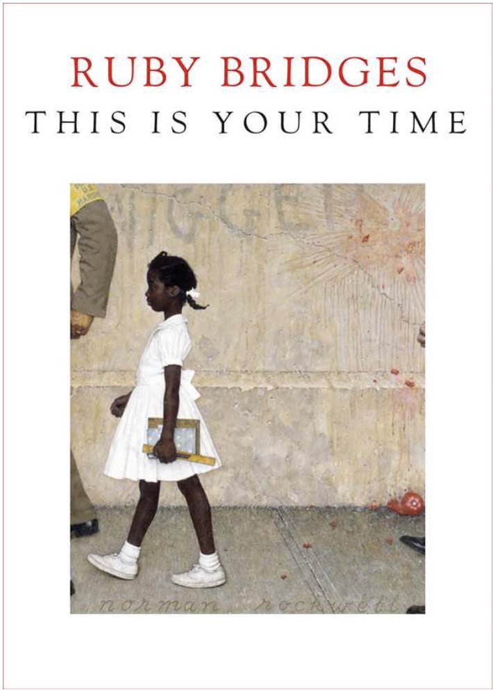 kurteichenwald's tweet image. Day 6: Folks don't get the scope of book bans in FL, TX schools. We started a free library of banned books by themes. This month's: Race &amp;amp; religion. I'll show 1 banned book a day here. Banned in FL: Kid's book about Ruby Bridges, 1st black child to integrate Louisiana school.