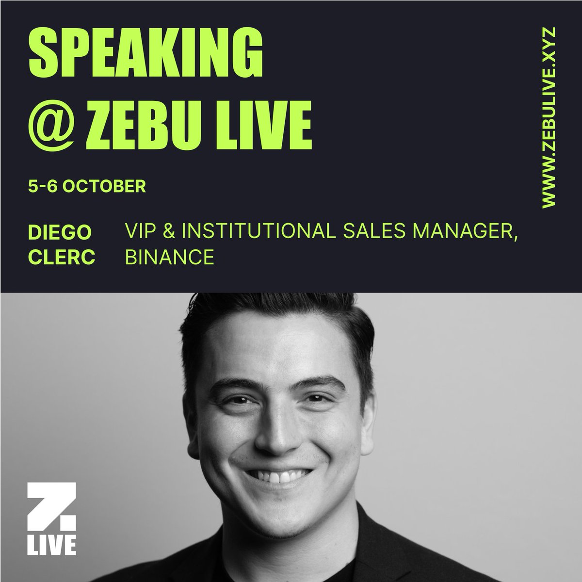 🔊Showcasing the Remarkable Diego Clerc!   

As a key player in <a href="/binance/">Binance</a> 's institutional team, Diego excels in the art of business development for high-volume clients🤝