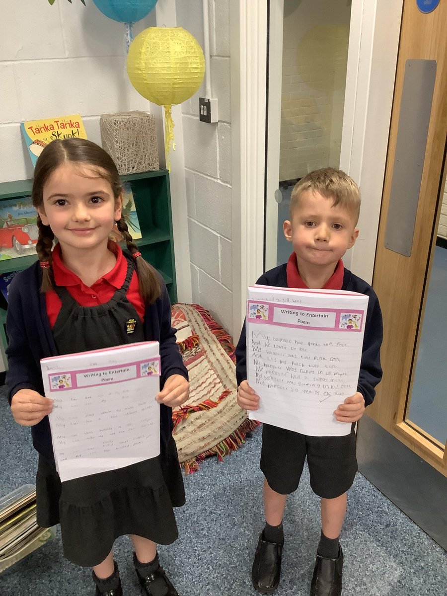 MasefieldCP's tweet photo. Some amazing writing in Year1! We even showed our poems to Mr Done and Miss Tyrer! #writing #amazingasalways #year1 https://t.co/MotrdFjjI7