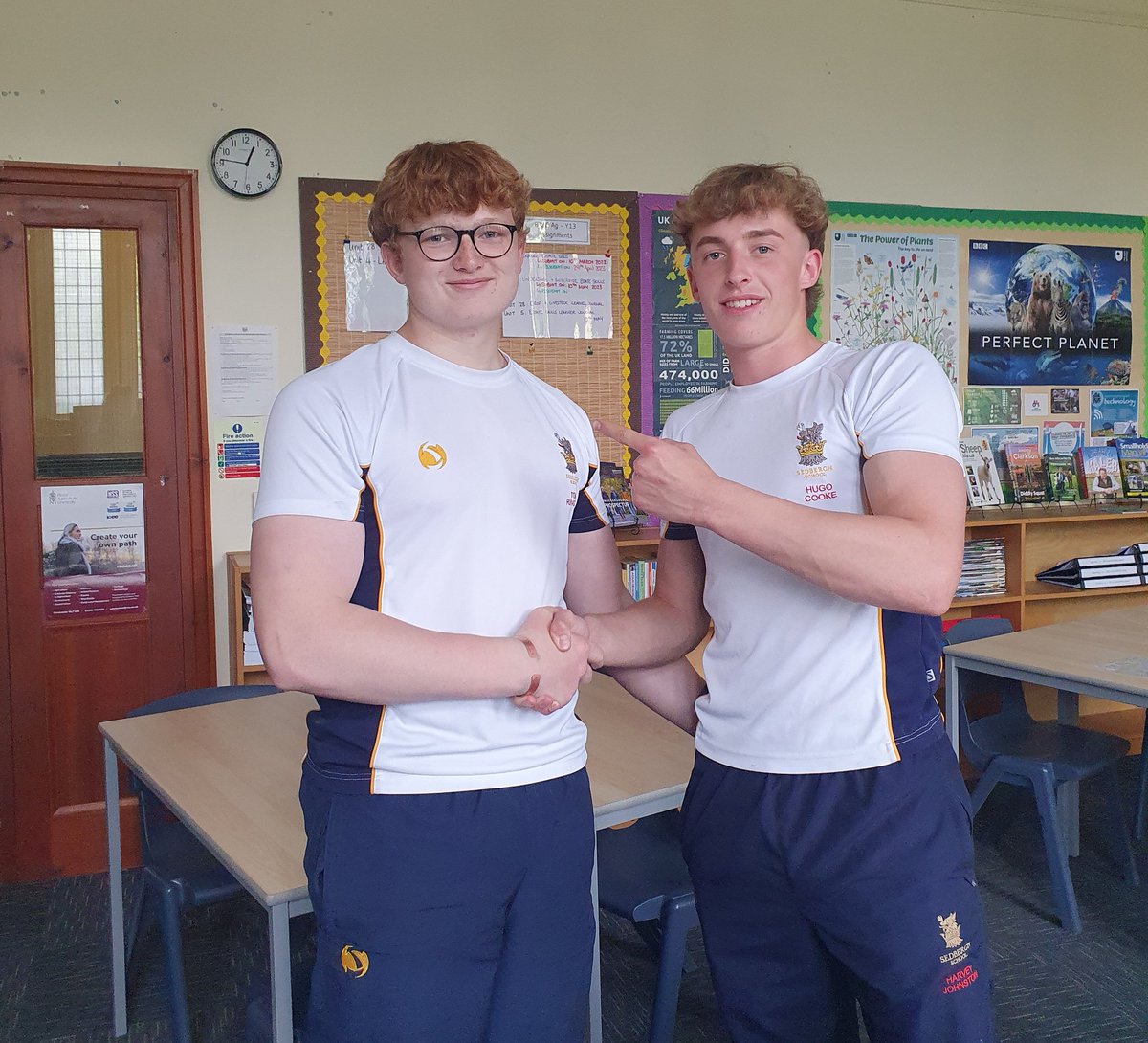 Down to the last few now...Time to say goodbye to these two Ag heros! Tom and Harvey, what can I say...its certainly been fun, a challenge at times 🤣 I wish you two the very best of luck in the future, best wishes from the Ag squad x