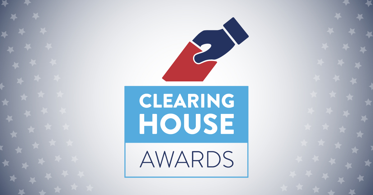 EACgov's tweet image. Throughout the year, all election officials and offices work hard to serve their voters. To celebrate some of this work, @EACgov is proud to announce the winners of the 2022 Clearinghouse Awards! View the winners and their programs: eac.gov/election-offic…  #2022Clearies