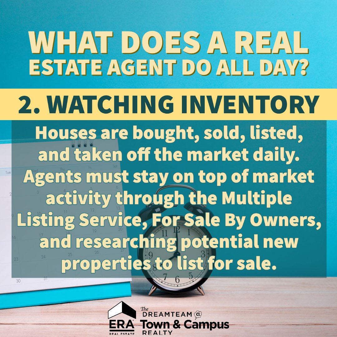 ❓What does a real estate agent do all day? 🧐 #2) WATCHING INVENTORY
Give us a call for a no-pressure conversation!
☎️662-615-6077 📲 662-205-0111
The DreamTeam @ ERA Town & Campus Realty
🌐DreamTeamMS.com #welcomehome 💭🏡