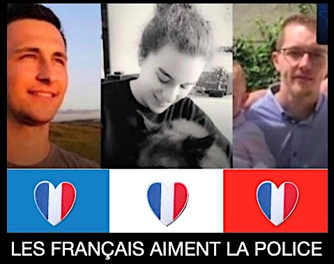 MarinMarine5's tweet photo. @PoliceNat59 LES FORCES VIVES DE LA  NATION ENCORE VICTIMES  DE LAXISME ET COMPLAISANCE POUR LES MALFRATS D'INDIFFÉRENCE POUR LES VICTIMES, DE SÉVÉRITÉ ET D'ABANDON POUR  NOS FORCES DE L'ORDRE EN GÉNÉRAL, ET POUR NOS POLICIERS EN PARTICULIER https://t.co/54dwAxHvwO