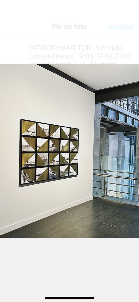 casadosantapau's tweet photo. PATRICK HAMILTON | Un Viaje Extraordinario | 19.05_17.09.2023 |CentroCentro | 🌊 El efecto espejo de los océanos. La exposición, comisariada por David Barro 
#PatrickHamilton @centrocentro @casadosantapau https://t.co/T4e4oG7KmA
