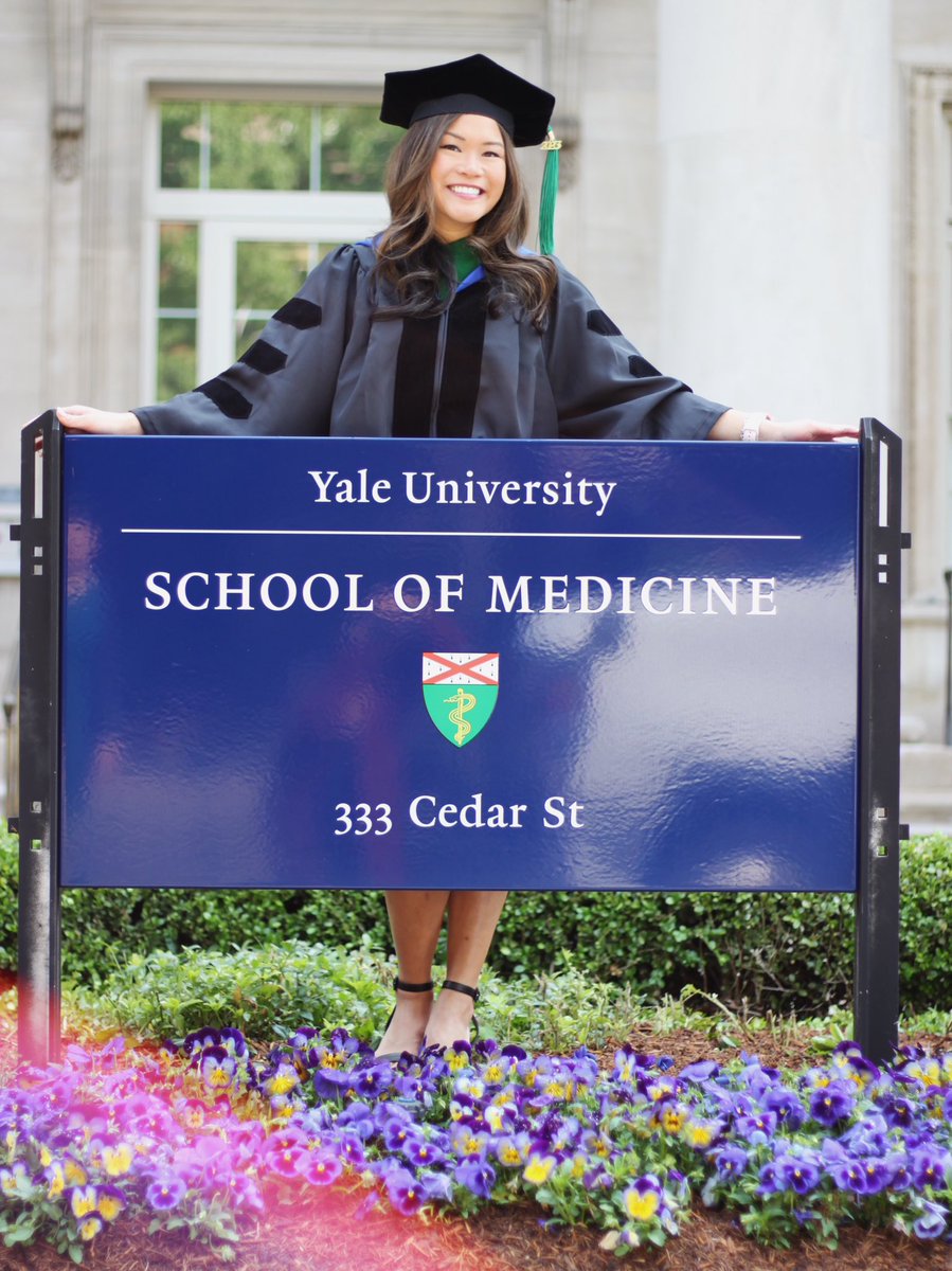 Introducing Shin Mei Chan, MD!Honored to graduate from @YaleMed yday, carried by my parents who moved to the U.S. with not much but big dreams for their kiddos. The biggest thx to @yinmeichan, best friends, and every mentor (esp. from @Yale_IR + @YaleVascular). Next stop - SF! ❤️