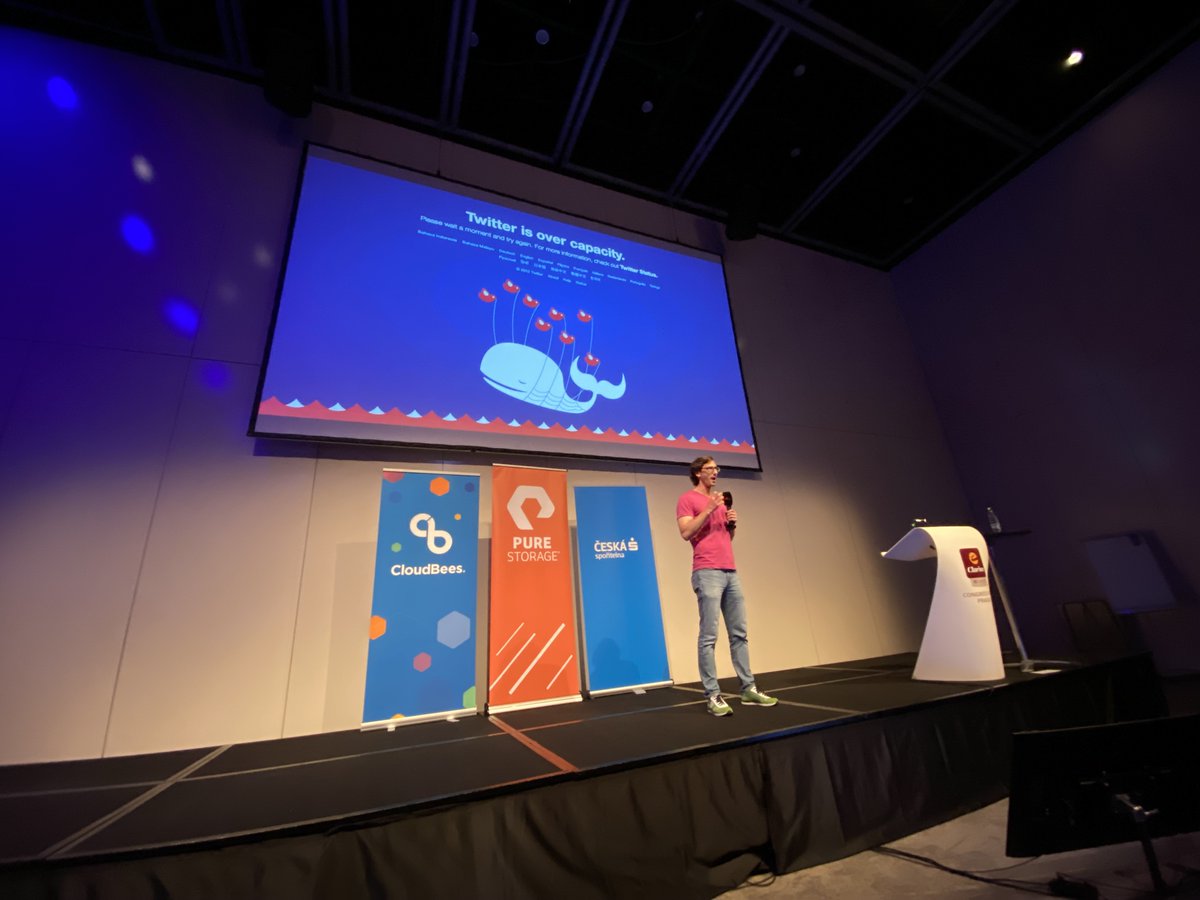 xeraa's tweet image. #DevOpsDaysPrague slides &quot;But Is It Web-Scale?&quot;: xeraa.net/talks/but-is-i…
though nowadays we seem to mostly do cloud naive [sic] development ;)