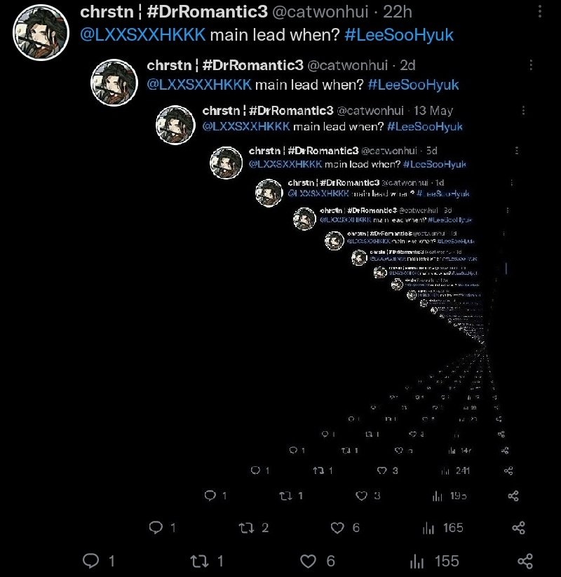catwonhui's tweet photo. funny how i can stay sane while doing this everyday? you should ask, because I'm pretty sure i've lost my sanity already 🤣😭

@LXXSXXHKKK main lead when? #LeeSooHyuk https://t.co/WoXtCoFsK8