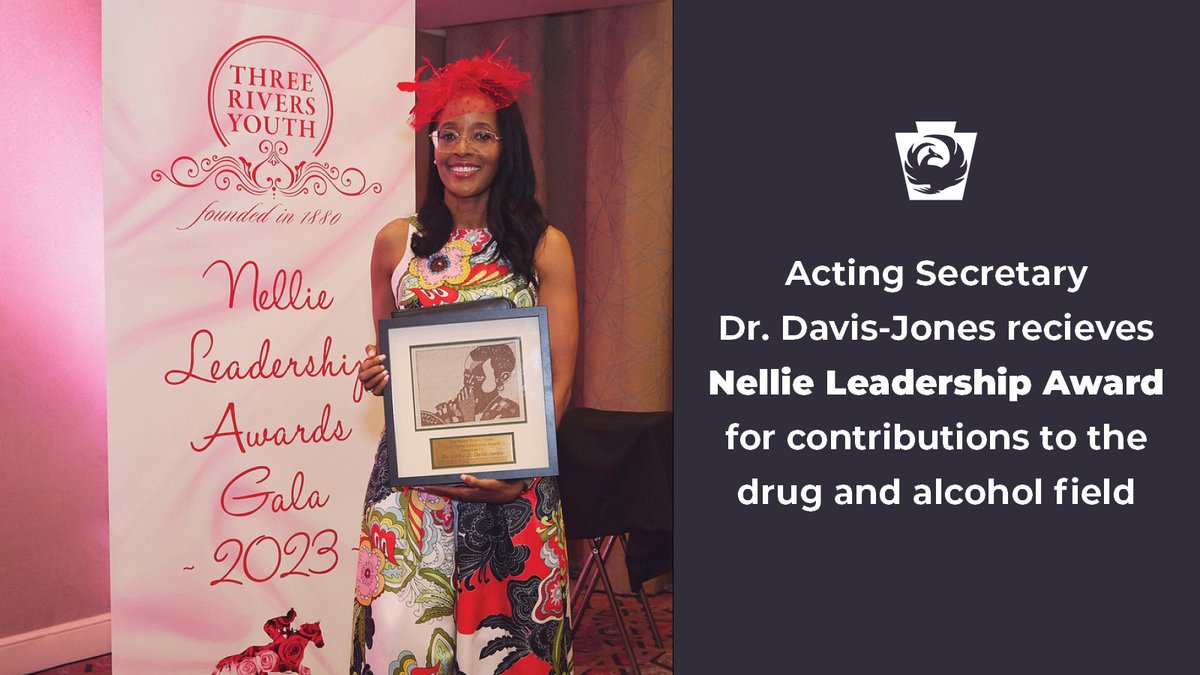 Congratulations to <a href="/PADDAPSecretary/">Dr. Latika Davis-Jones</a> Dr. Latika Davis-Jones for being honored by Three Rivers Youth as a recipient of the Nellie Leadership Award!

Read more: bit.ly/43nDbdA