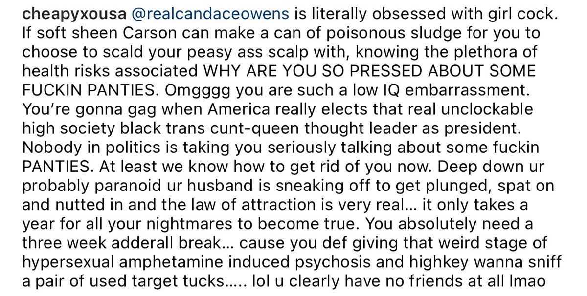 Azealia Banks shares her thoughts on Candace Owens’ recent transphobic comments via Instagram