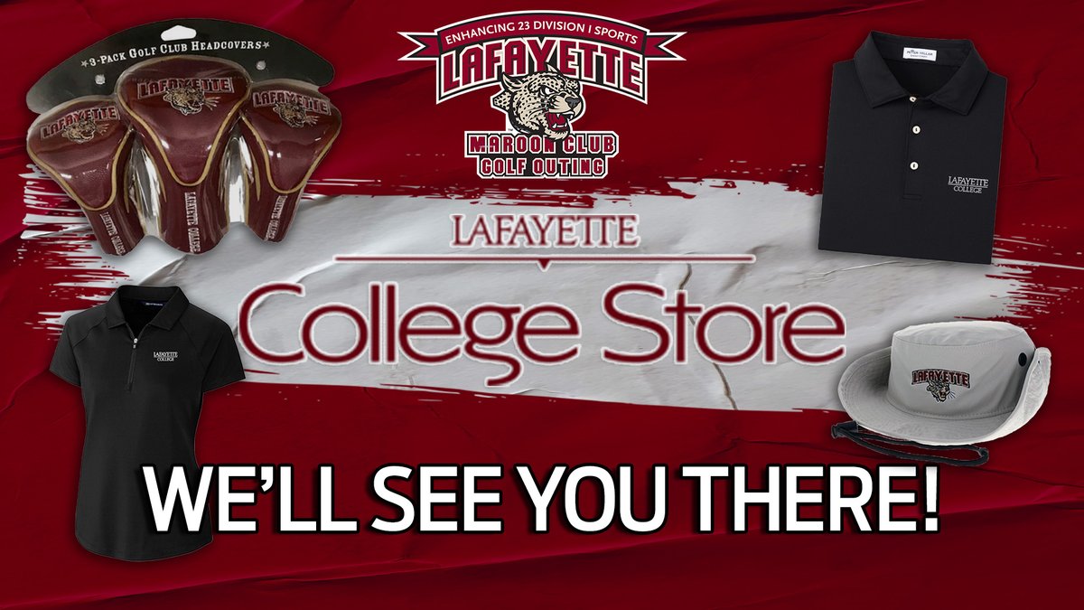 Guess who's setting up a pop-up store at the 2023 Maroon Club Golf Outing? Thank you @LafColStore for supplying Leopard fans with the best gear in the game!

For more information please visit: bit.ly/3NfoNj2

#RollPards