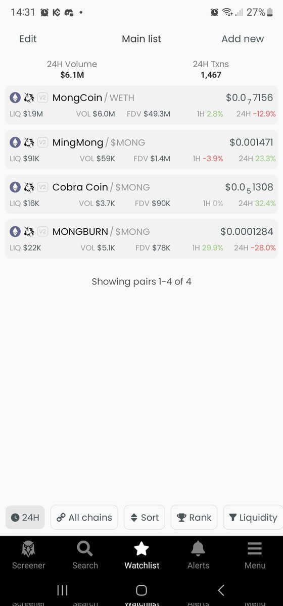 VCryptoXL's tweet photo. Start of something beautiful 😍 
#mongchain https://t.co/2WBKmZNLiq