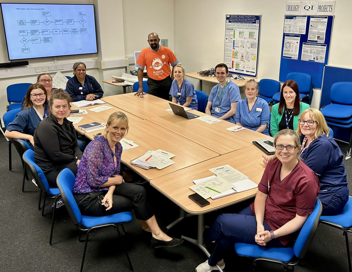 Working group to enhance our effectiveness & efficiency in delivering single post-TUR Mitomycin & Day Case TURBT @EdinSurg_BC @WghLothian @NHS_Lothian. #BladderCancerMonth23 #QPI @britdaysurgery #improvingoutcomes #team