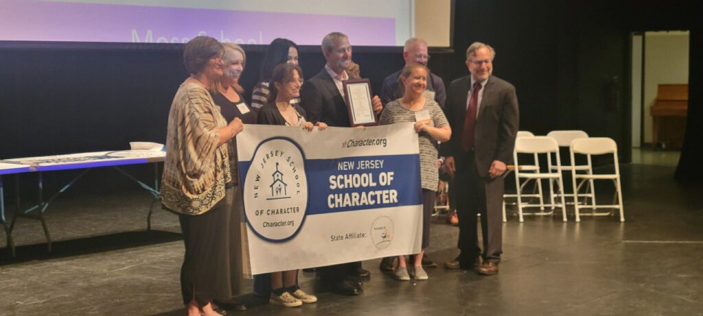 Rick Cohen (@rickcohenmsd) on Twitter photo Go Moss School! NJ School of Character 2018 and 2023. Thanks to all the Moss staff, Superintendent Dr. Caputo and Metuchen Board for serving as great role models of character and the Moss School values of honesty, empathy, respect, perseverance and response-ability. <a href="/MSD_Caputo/">Vincent Caputo</a> Go Moss School! NJ School of Character 2018 and 2023. Thanks to all the Moss staff, Superintendent Dr. Caputo and Metuchen Board for serving as great role models of character and the Moss School values of honesty, empathy, respect, perseverance and response-ability. <a href="/MSD_Caputo/">Vincent Caputo</a>