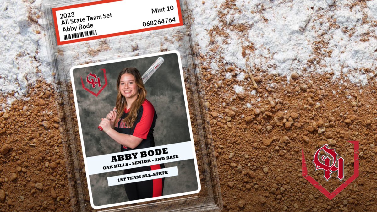 OakHillsSB's tweet photo. Congrats to Abby Bode on being named to the All-State Team for the 3rd year in a row!! https://t.co/9PY1Chdn1Z