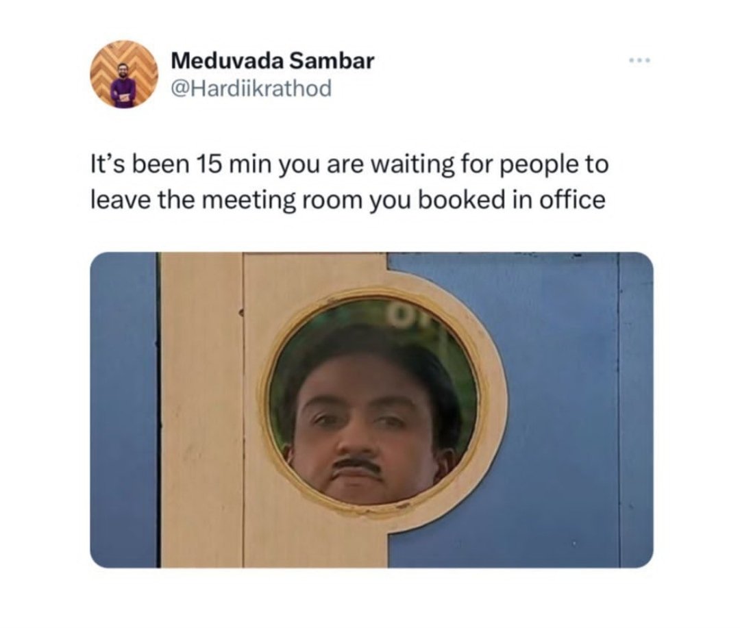 GarimaSinghani1's tweet photo. Jaldi karo bhai Quick Call pe jaana hai 🥲
Via: @Hardiikrathod

#AgencyLife #WorkLife https://t.co/JbsGXBJEo1