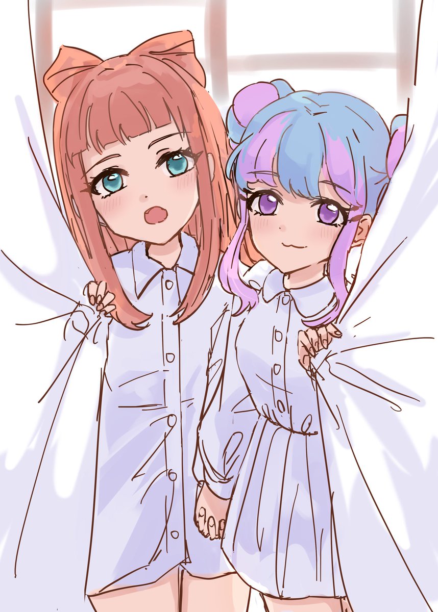 「遅くなりましたがお題ありがとうございました!!!きらあこちゃん描きました!くるま」|かみなのイラスト