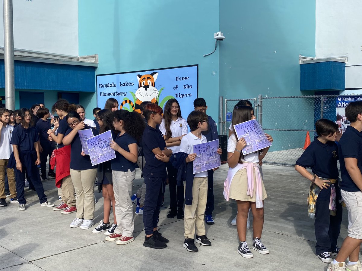 We started Day 3 of the #ValuesMatterMiami Pop Up Ceremonies <a href="/KLEfamily/">Kendale Lakes ES</a> to celebrate a wonderful young man who exhibits Kindness! Congratulations Julian Arman on being named the 2023 Kindness Elementary Student of the Year! <a href="/MDCPSSouth/">South Region Office</a> <a href="/MDCPS/">Miami-Dade Schools</a> <a href="/SuptDotres/">Jose L. Dotres, Ed.D.</a> <a href="/LDIAZ_CAO/">Lourdes Diaz</a> <a href="/AlayonSally/">Sally J. Alayon</a>