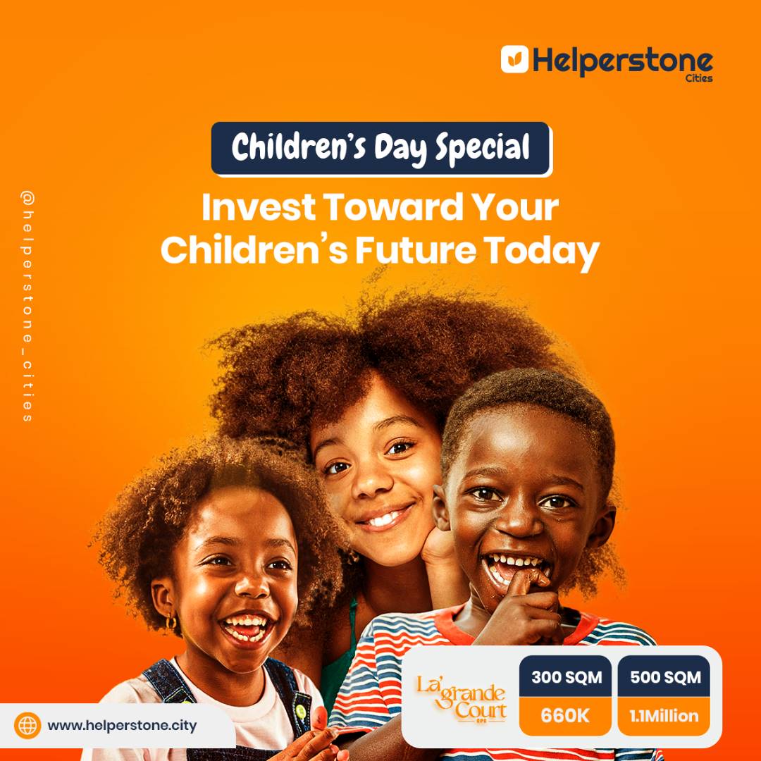 Invest Towards Your #Children's Future Today
How Investing in #RealEstate has benefitted parents;

A Thread 

#propertynigeria #realestatenigeria #realestate #lagos #ibejulekki #propertyinvestment #lekkilagos #investmentnigeria #lekkiproperties #ikoyi #nigeriansindiaspora #naija