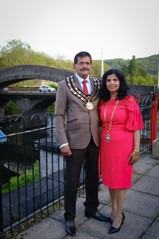 Pontypridd Town Council is pleased to announce the appointment of Councillor Desmond Paul as Town Mayor and Anoma Paul as the Mayor's Consort, for 2023/24.