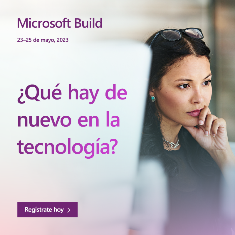 msdevlatam's tweet photo. ¡Buenos días desarrolladores! Hoy es el Microsoft Build 🤩 ¿Cuáles serán los anuncios? ¿Qué aprenderemos? Participa usando el hashtag #MSBuild. Y para quienes no se han registrado... Corran que aún hay tiempo 🏃 ⬇️
