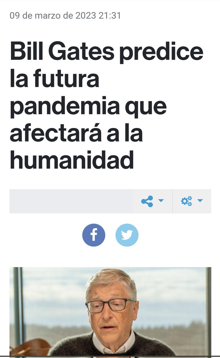 elzorrotacneno's tweet photo. ¿Y cómo sabe él lo que está por venir? 
¿Acaso es profeta, adivino, cartomántico?
Lo que ocurre es que lo planeó todo, solo anuncia los eventos.
¿Estará hablando del dengue?
"La empresa británica Oxitec liberó en los Cayos de Florida, Estados Unidos, mosquitos genéticamente modificados para estudiar cómo controlar su reproducción y así frenar la propagación enfermedades persistentes transmitidas por insectos como el dengue y el virus del Zika.
La empresa, financiado por la Fundación Bill y Melinda Gates, anunció que esta semana se están colocando cajas de liberación, cajas de no liberación y cajas de control de calidad con red en seis lugares: dos en Cudjoe Key, uno en Ramrod Key y tres en Vaca Key".
FEW (AP, EFE, Nature) 4 may. 2021.