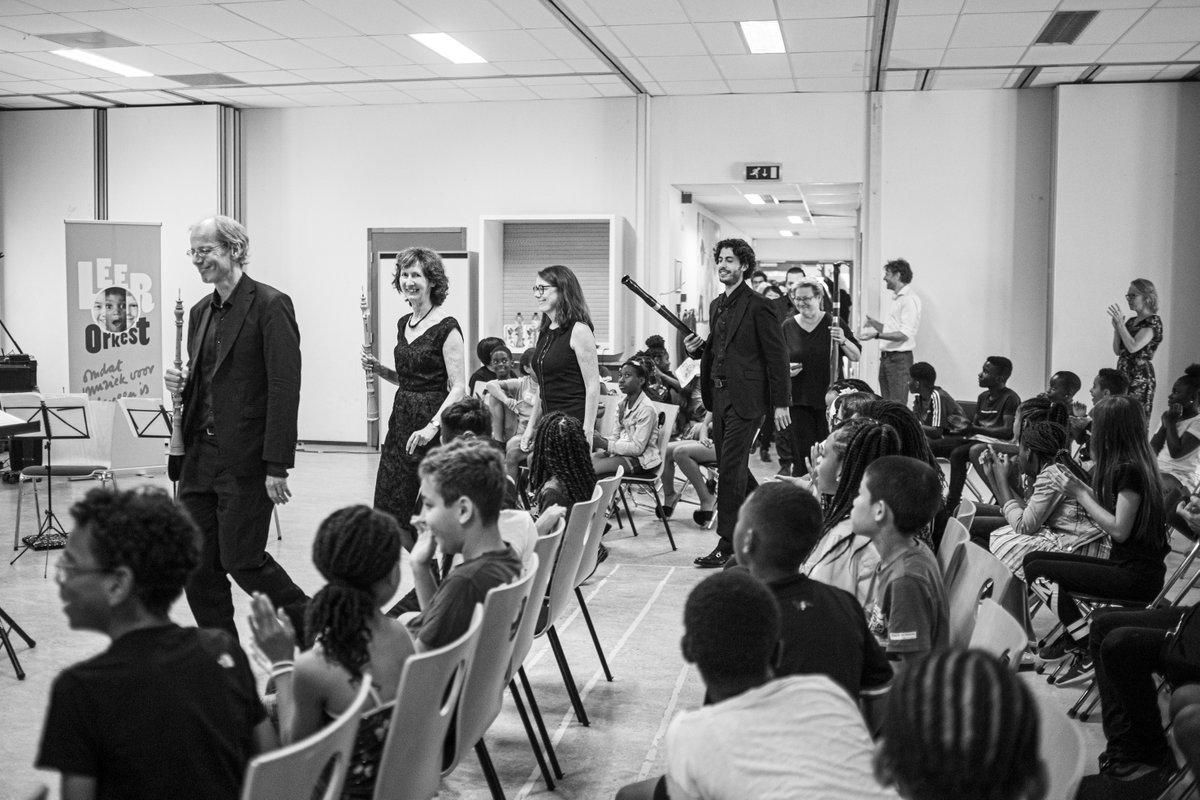 Morgen speelt het Orkest van de Achttiende Eeuw Beethoven’s 9e op basisschool Wereldwijs, midden in hun Beethoven Festival! Op deze basisschool in Zuidoost spelen alle leerlingen in hun eigen Leerorkest op school. Via het Leerorkest ontdekken de kinderen allerlei soorten muziek.