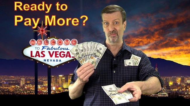 Heading to Las Vegas Could Soon Cost You More!  - Las Vegas has changed over the years, and the days of Vegas on a budget may be over! And some Las Vegas gambling executives love it!