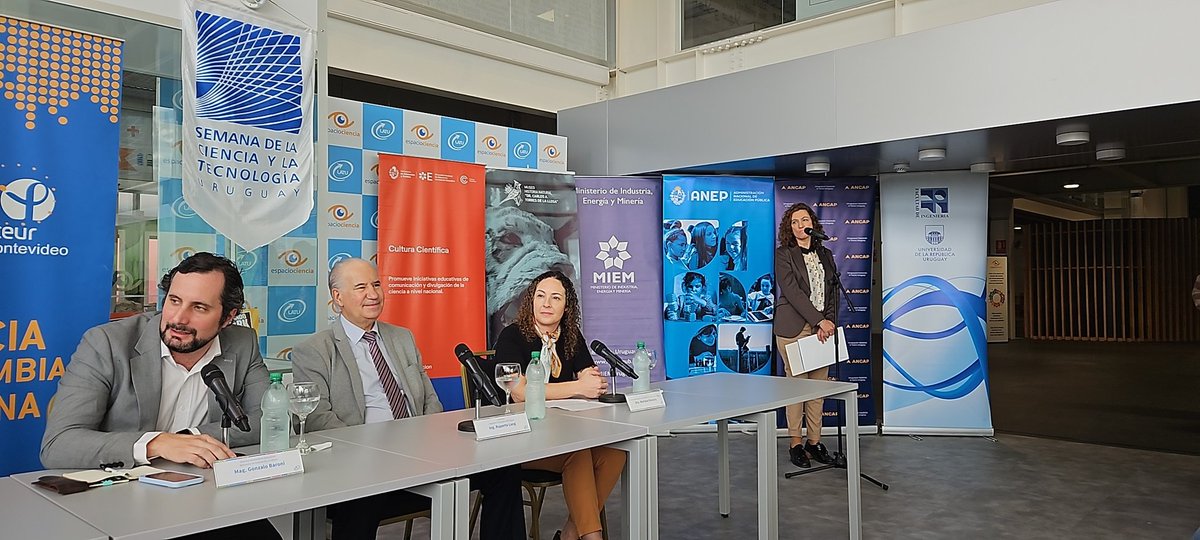 En el lanzamiento de la semana de la Ciencia y la Tecnología del LATU con <a href="/AncapUruguay/">ANCAP</a> <a href="/a_stipanicic/">Alejandro Stipanicic</a> <a href="/DrDiegoDurand/">Dr. Diego Durand</a>