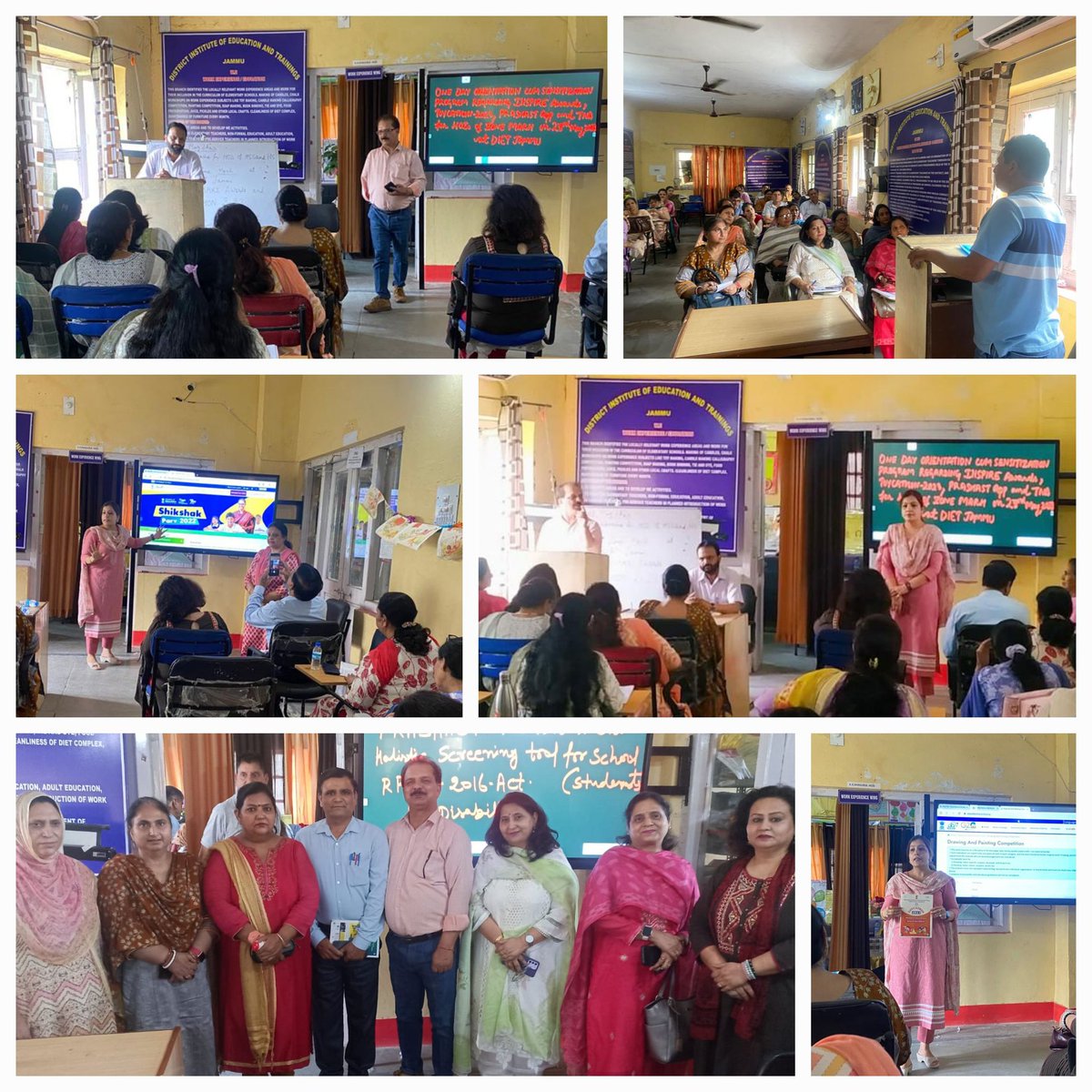DietJammu's tweet photo. Sensitization Program for HOIs of,Hr Sec,High,Middleschools & ZNOs on #INSPIREAwardsMANAK #TOYCATHON #PRASHASTAPP #SHIKSHAKPARV Training Need Analysis for Marh Zone & 40 participants attended. @jkscert_jmu @EduMinOfIndia @SCERTJK @JKSamagra @NEP2020 @EduMinOfIndia @SchoolEdujkut https://t.co/EyQBWCqWar