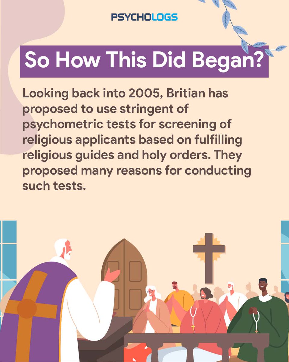 PsychologsIndia's tweet photo. The Economists recently highlighted the growing trend among religious settings especially the churches, where the use of psychometric tests was applied to screen applications for serving them.
#catholicnun #mentalstatus #screening #polygraphtest #psychologicaltesting https://t.co/FjpRKKkj9E