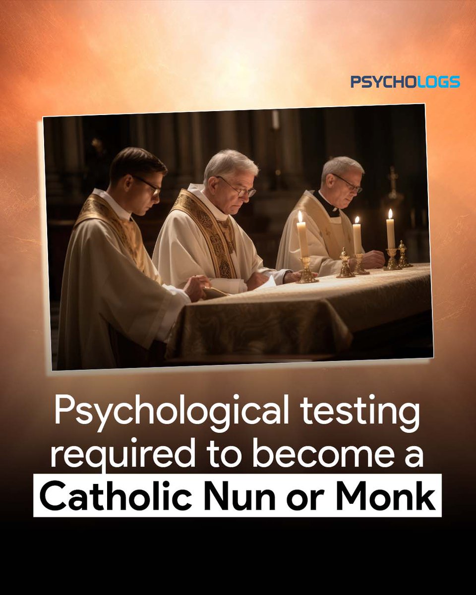 PsychologsIndia's tweet photo. The Economists recently highlighted the growing trend among religious settings especially the churches, where the use of psychometric tests was applied to screen applications for serving them.
#catholicnun #mentalstatus #screening #polygraphtest #psychologicaltesting https://t.co/FjpRKKkj9E