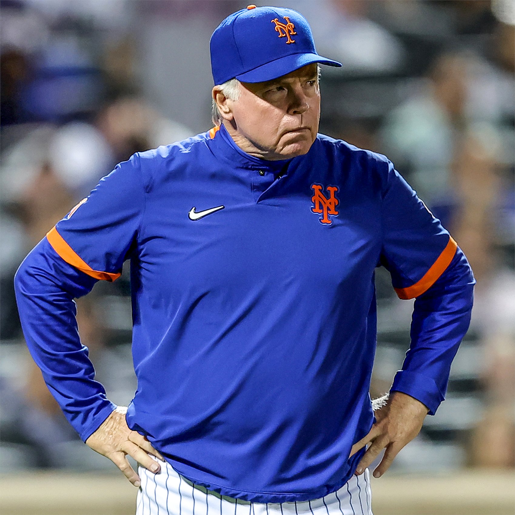 SNY Mets on X: Does Buck Showalter wear a Mets jersey under his jacket  during games? “Let's just say, when they do those (game-worn) giveaways  during the season, whoever gets mine, it's