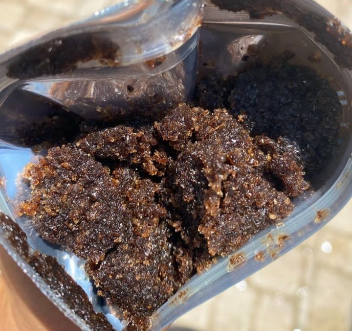 A little #texturetuesday  with our #coffeescrub.. Give your skin some #tlc
May your Coffe be just right and your skin flawless 💫

Coffe scrub-Ksh 2,000 
☎️:0712065510
#bodyscrubs  #turkishspa #coffeescrub   #steambath #turkishbath #steaming#exfoliation #selfcareday  #Cannes2023
