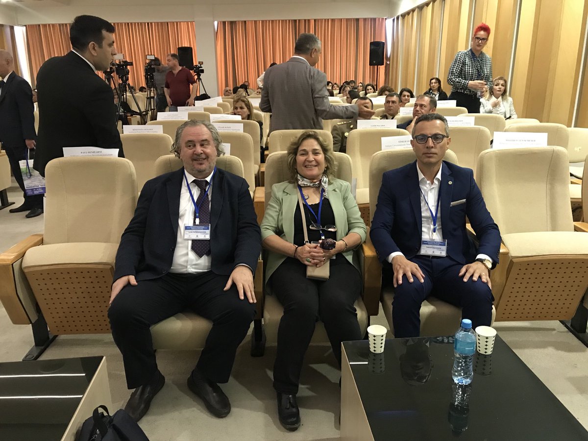 Azerbaycan’da EAAF’dan Dr. Luis B. Fondebrider ile First International Conference’ında birlikteyiz