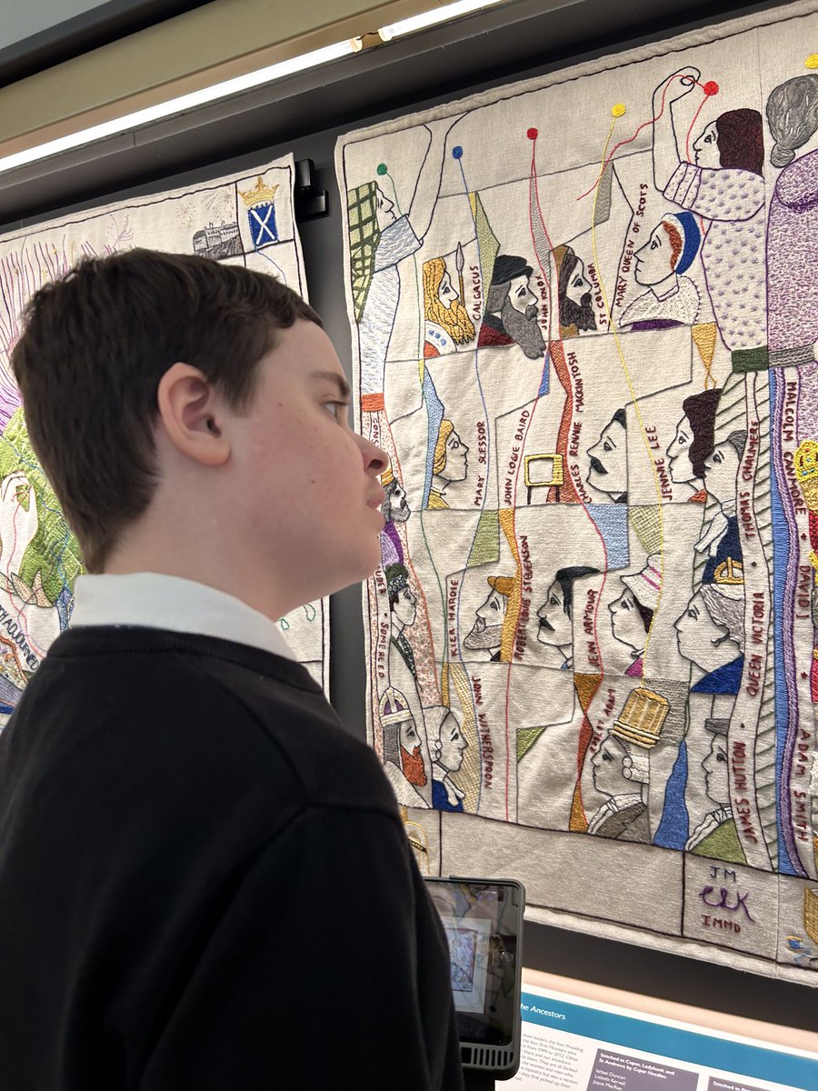 CreativityCLN's tweet image. Great to see the Storyline CLPL in action today with pupils from @Hawick_HS celebrating their learning @GreatTapestrySc @officer_great @SBCProfLearning @SBCEducation1 @inspireSBC
