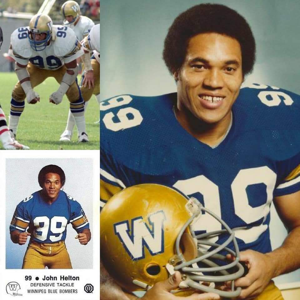 Happy Birthday 2/2 to @Wpg_BlueBombers Alumnus CFL ALL-STAR, MOL (1972), MODP (1974), Tom Pate Memorial Trophy recipient (1979), GREYCUP Champ (CGY 1971), #CFLHOF (1986) & #WFCHOF (2016) Inductee, John Helton (DT 1979-82). Have a great day! #OnceABomberAlwaysABomber @CFL_Alumni